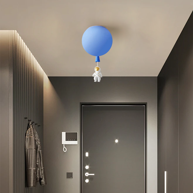 Blue Acrylic Ceiling Light for Entrance