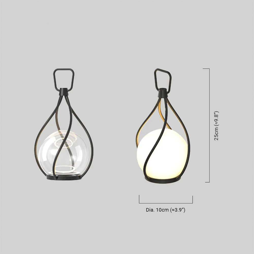 Designer Globular Pathway Light