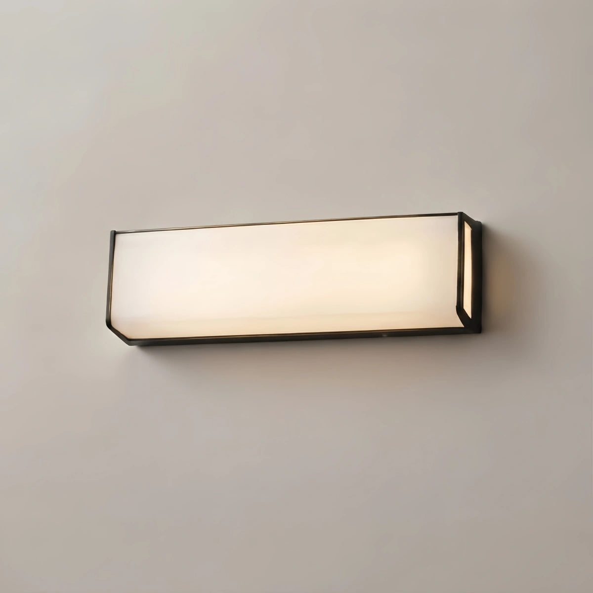 Lunara Modern Solar LED Outdoor Wall Lamp – Waterproof Sensor Light for Courtyard