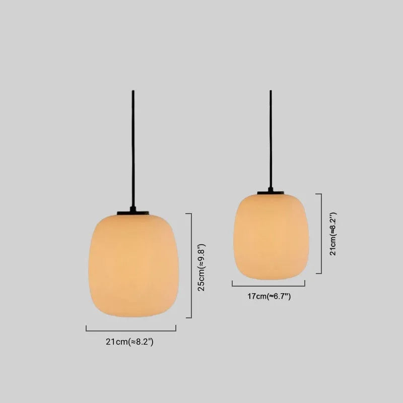 Outdoor Pendant Light – Metal/Acrylic Lantern Design