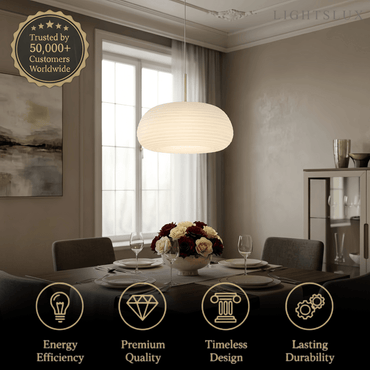Crema Modern Cloud Pendant Light