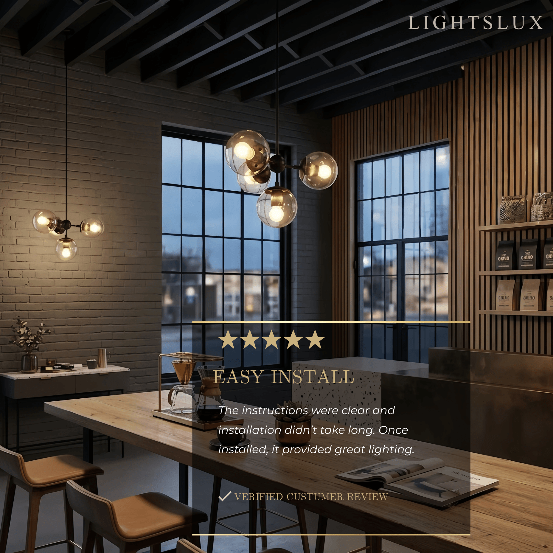 Modern Bubble Cluster Chandelier