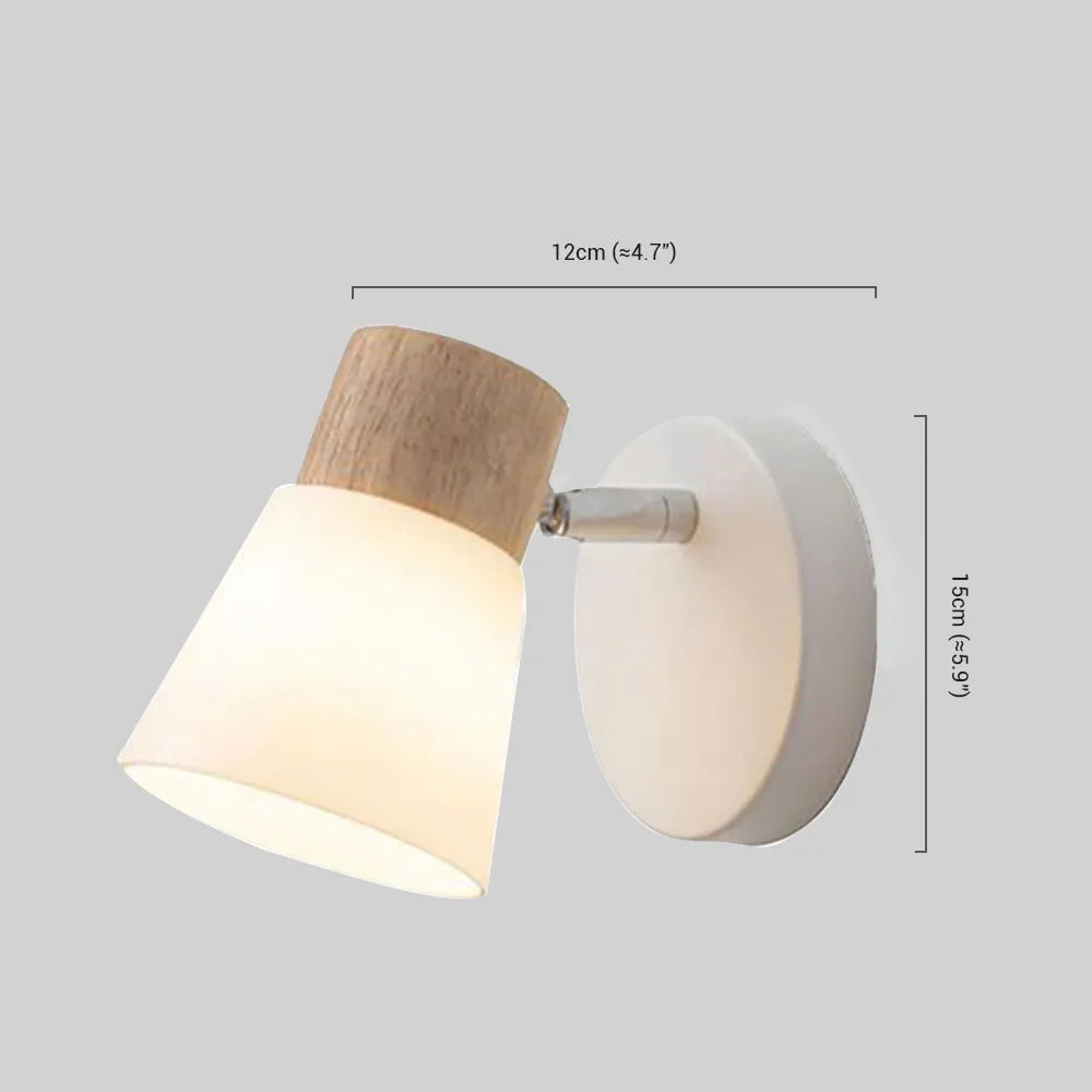 Modern White Vanity Light –Dimensions