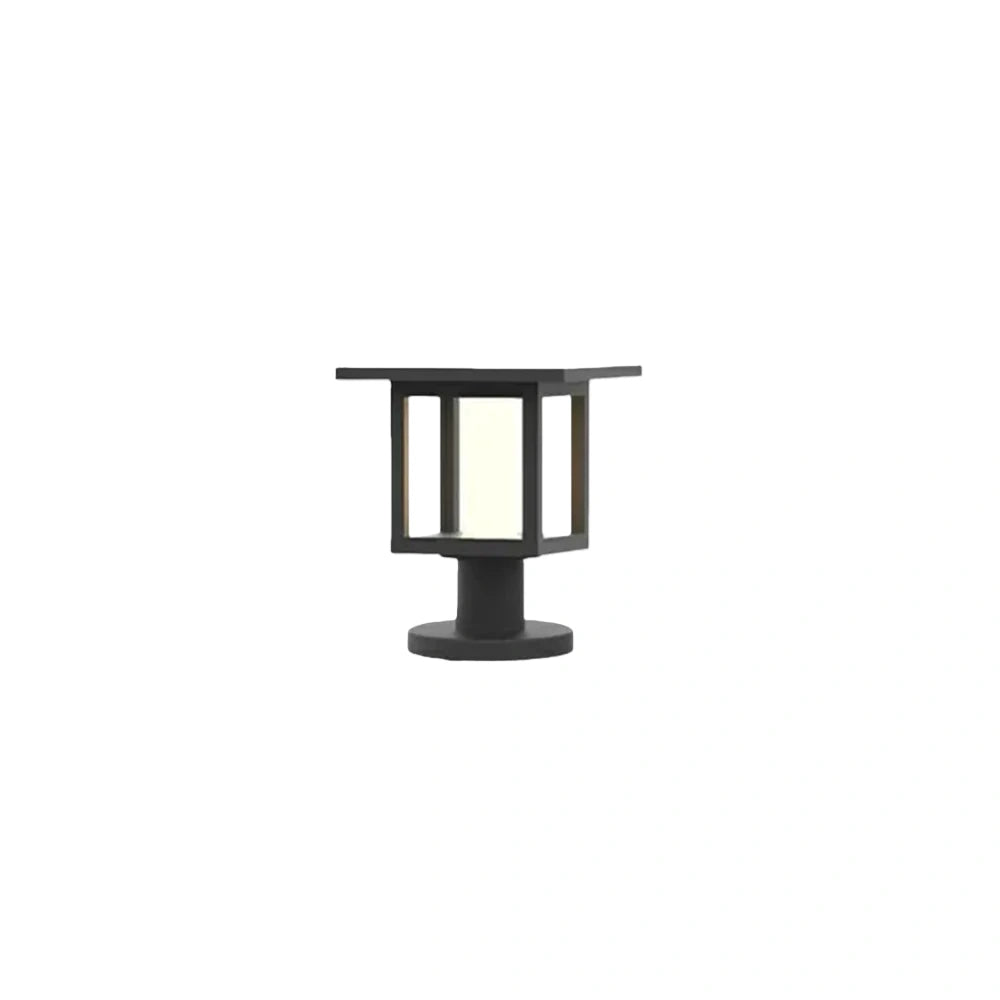 Modern Solar Pathway Lights - Black
