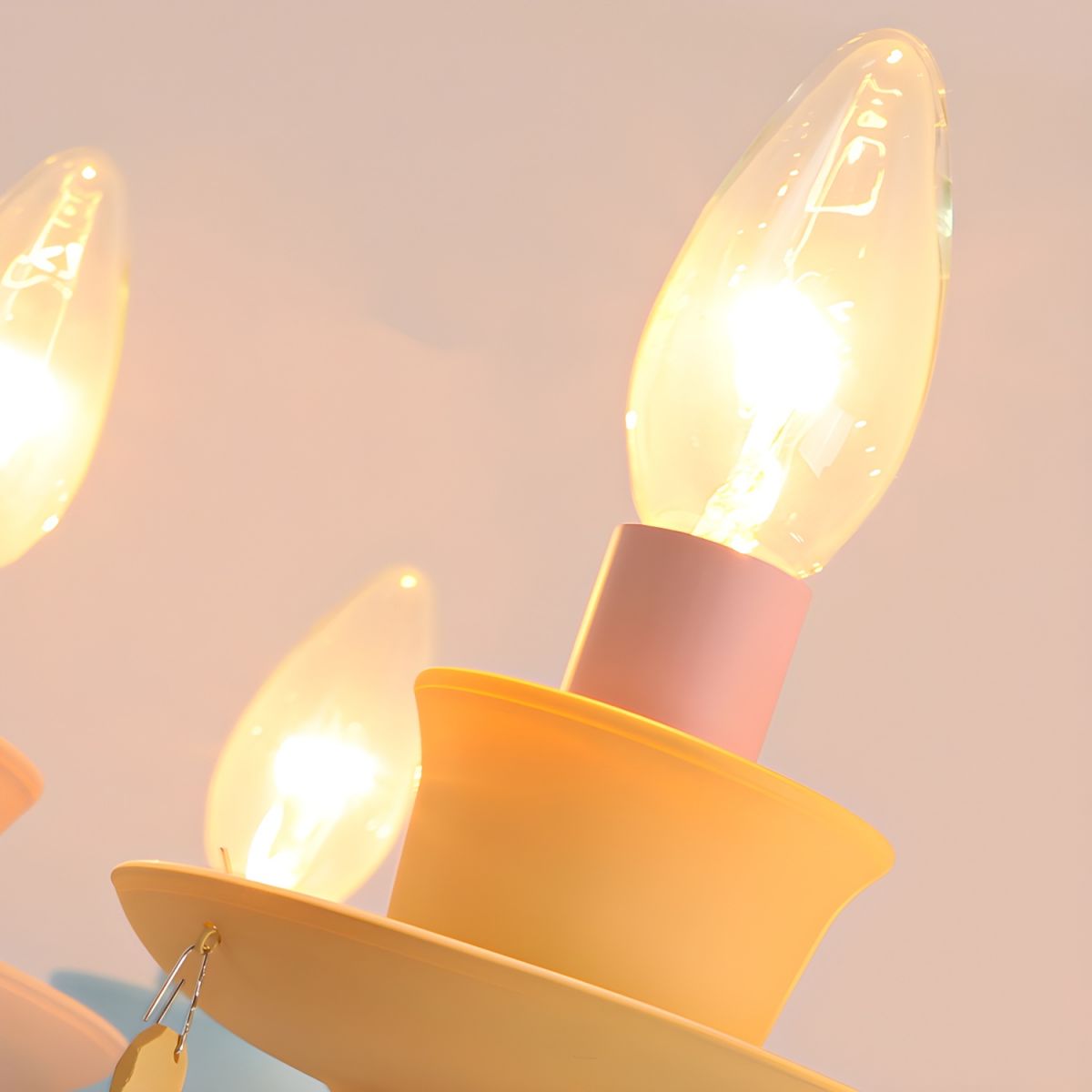 Morandi Chandelier - Pastel Metal Candle