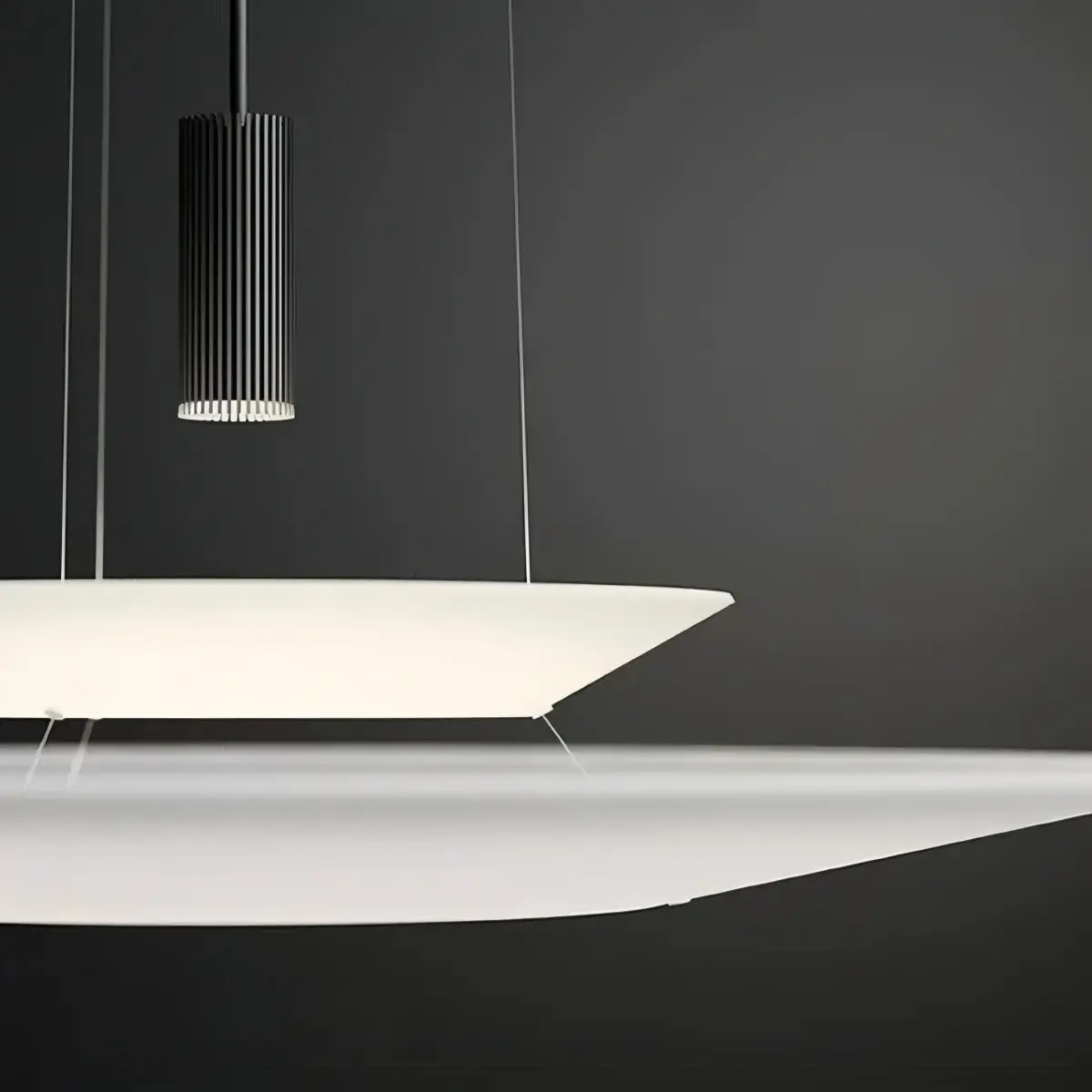 Nebula Modern Acrylic Chandelier – Multi-Tier Disc for Dining XJ