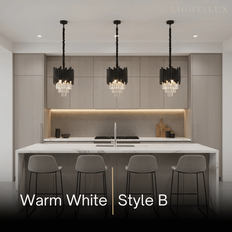 Modern Obsidian Mini Pendant Light