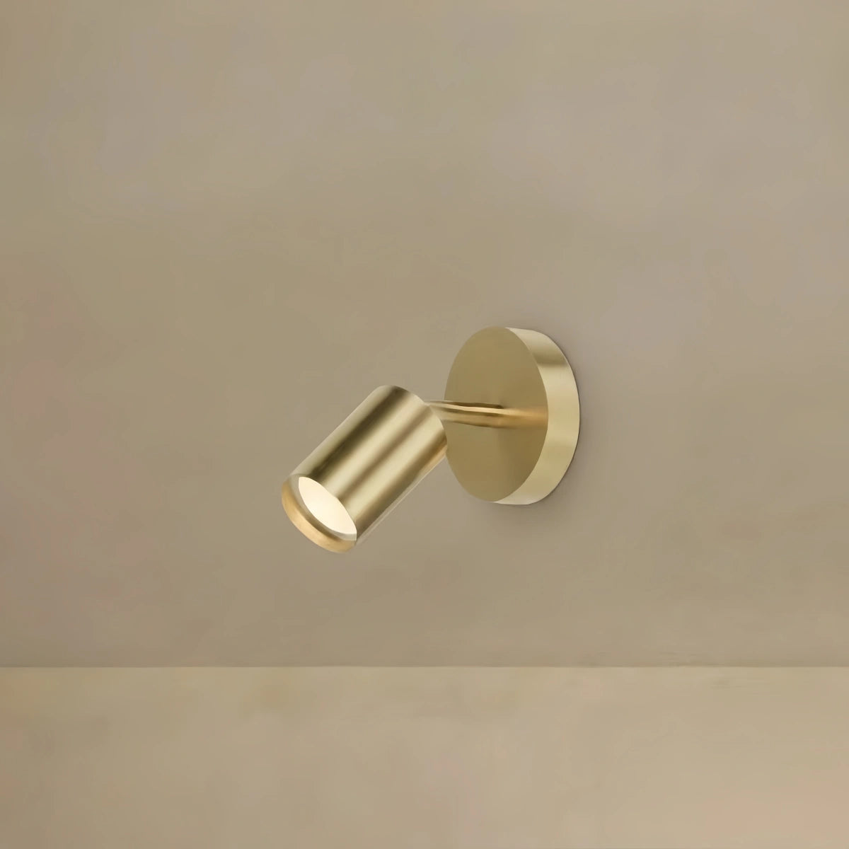 Arcato Minimalist Linear Track Light – Brushed Gold/Matte Black for Living/Study Room
