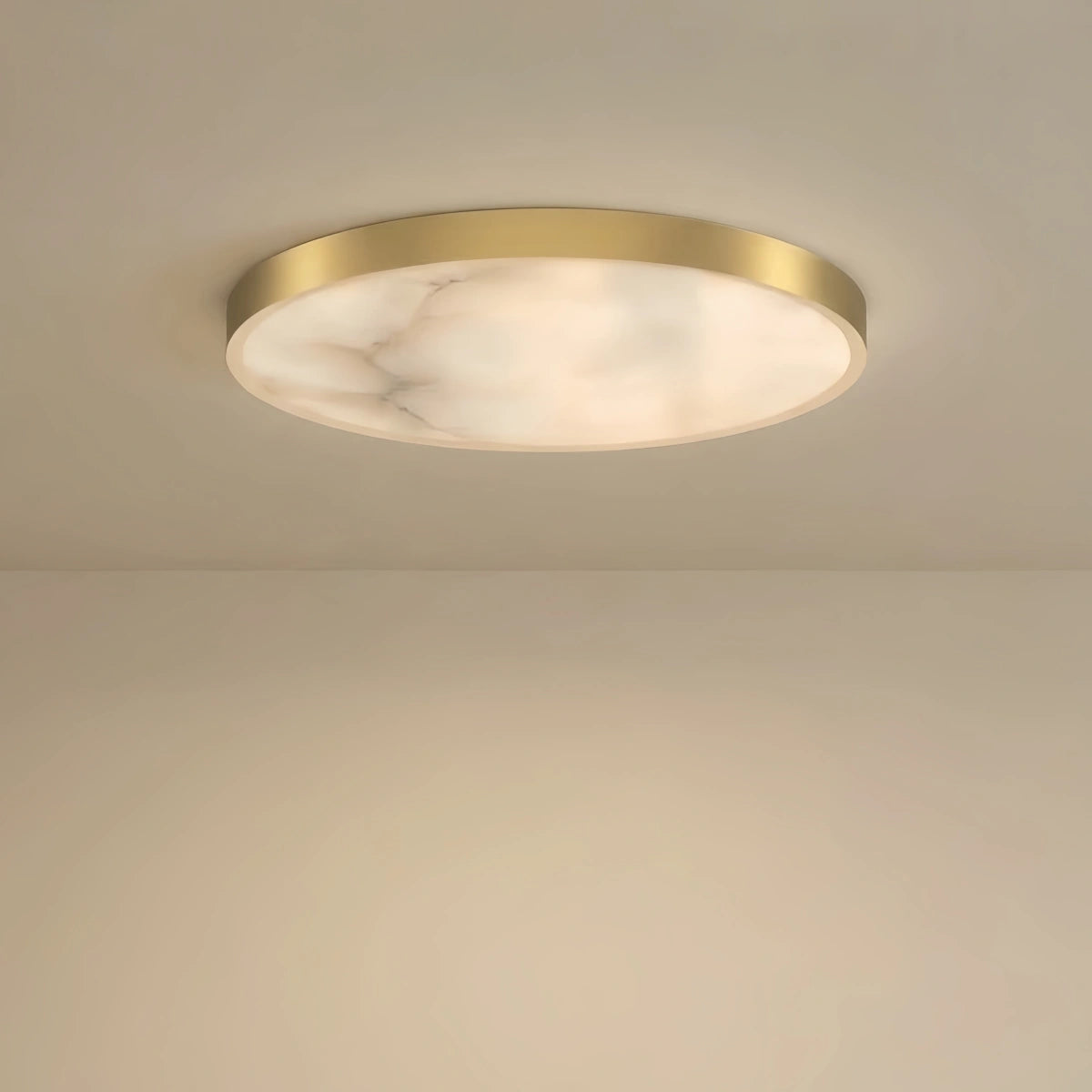 Ceiling Light – Solid Brass Frame Warm Ambient Glow