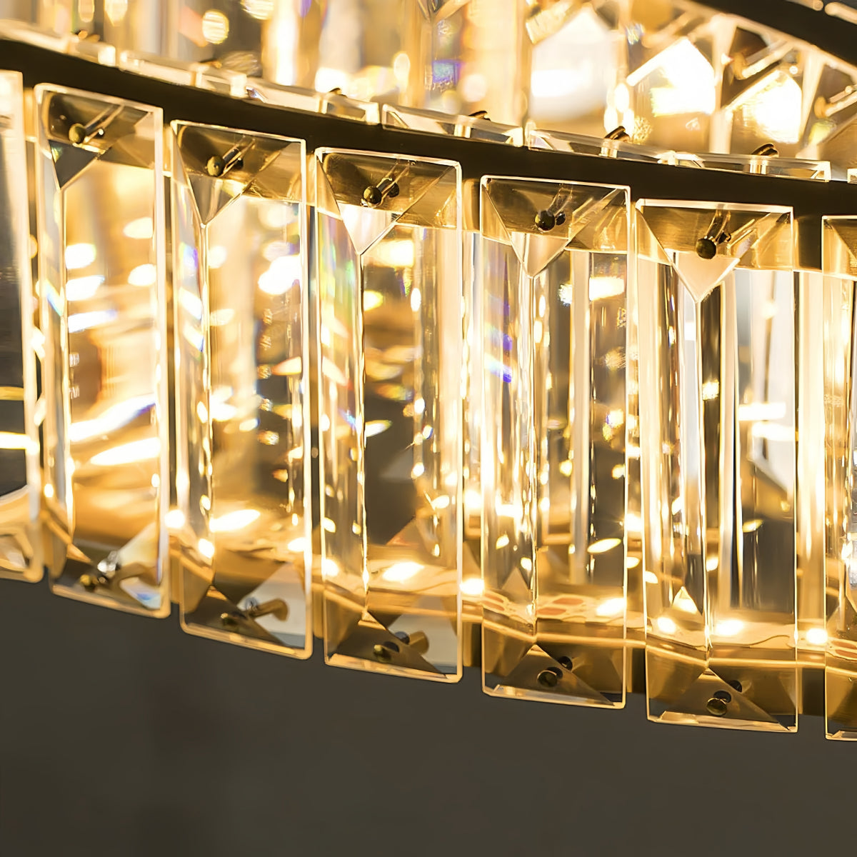 Modern Interlaced Ring Pendant Light