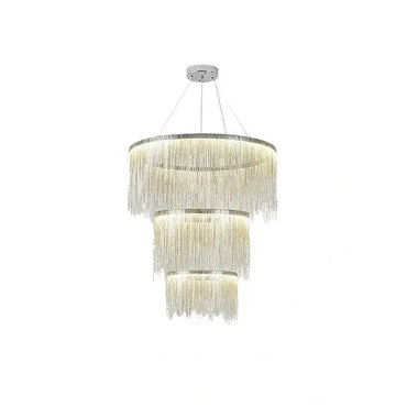 Pendant Light –Gold/Silver/Rose Gold Metal Finish for Living Room