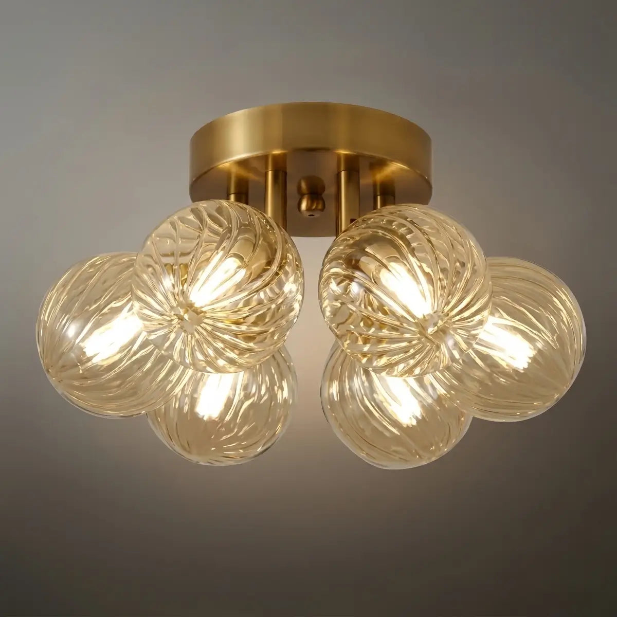 Modern_Ceiling_Light_-_Gold_Metal_Glass