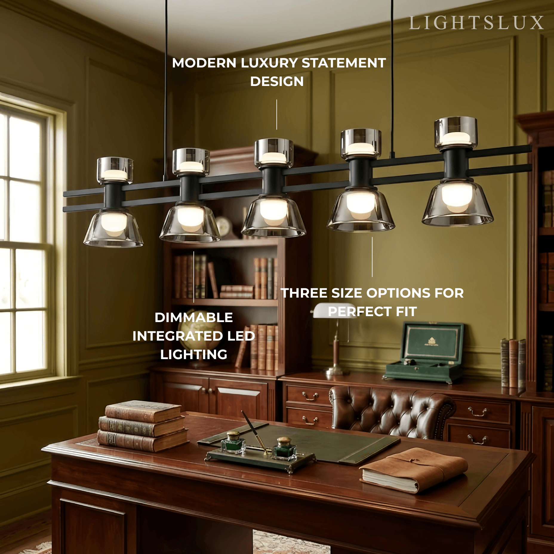 Modern_Pendant_Light_-_Black