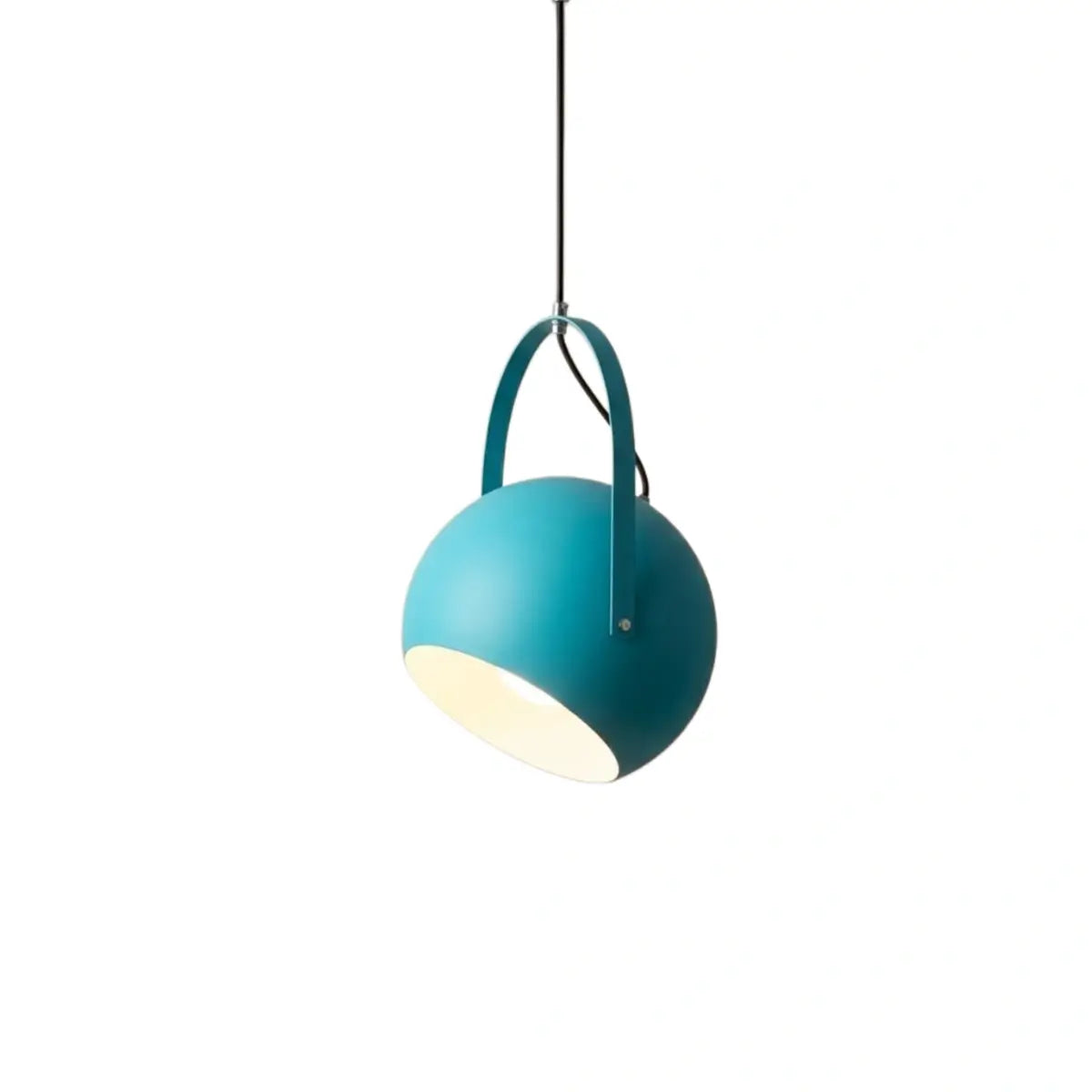 Morandia Nordic Art Deco Pendant Light — 5-Color Metal for Bedroom