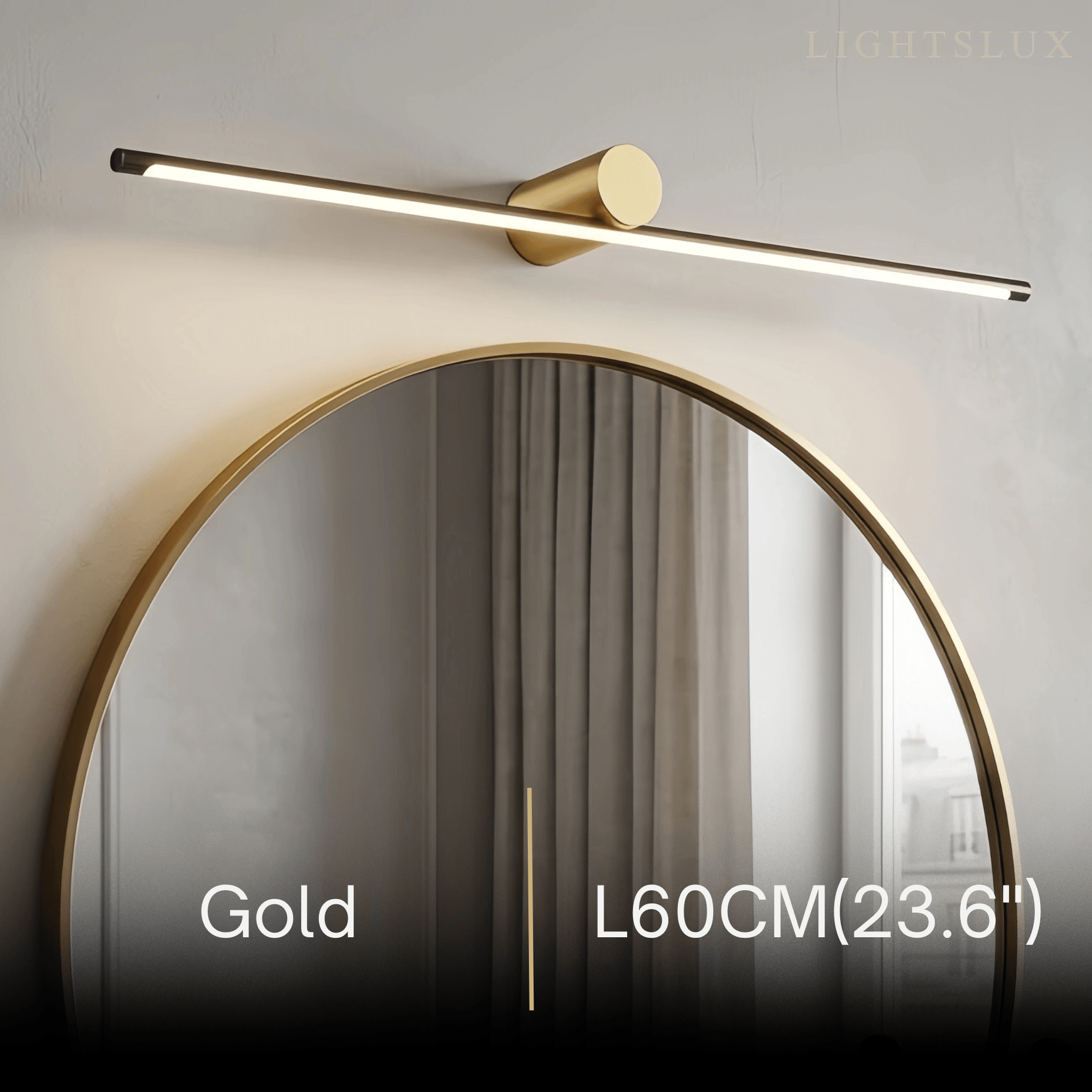 Arcato Minimalist Linear Vanity Light
