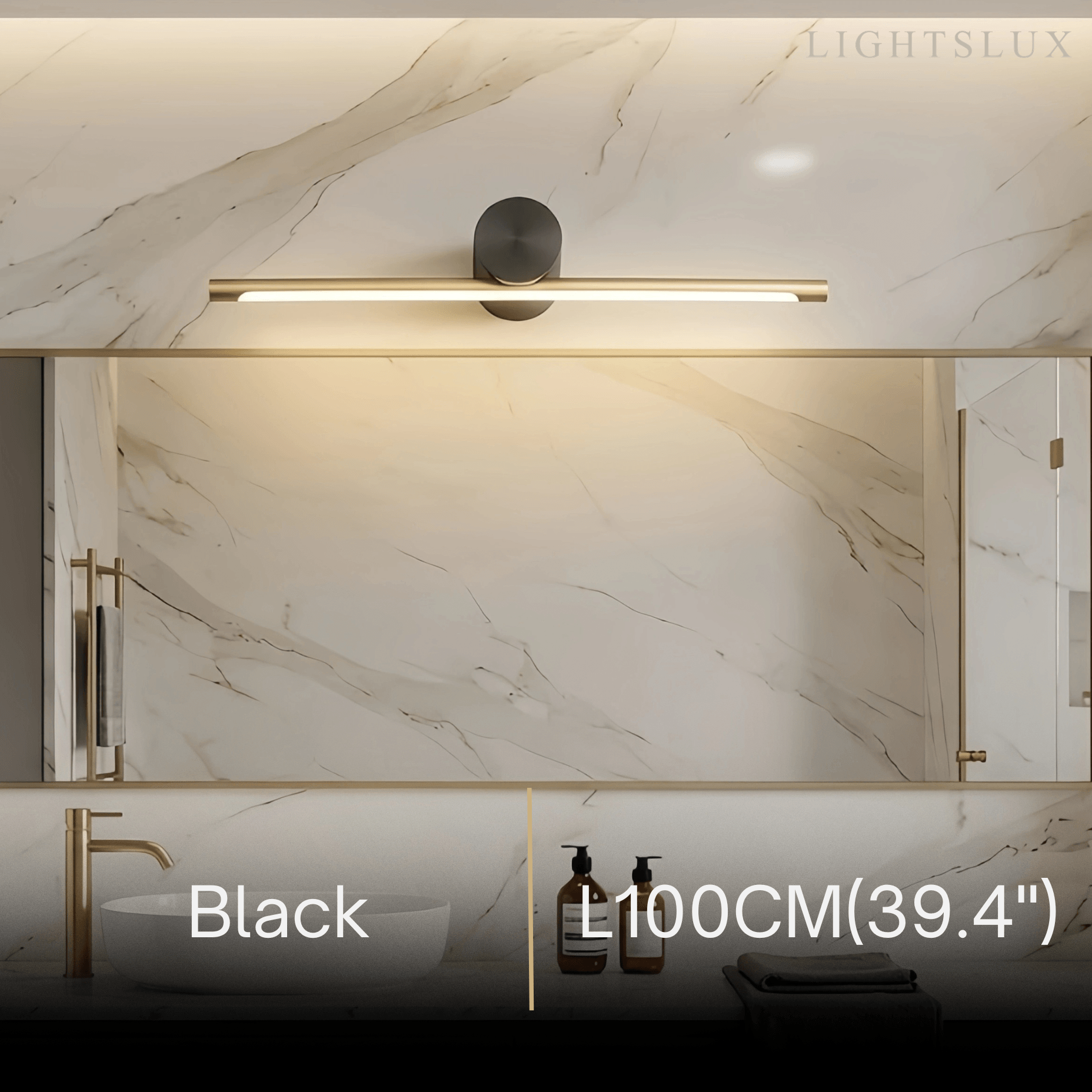 Arcato Minimalist Linear Vanity Light