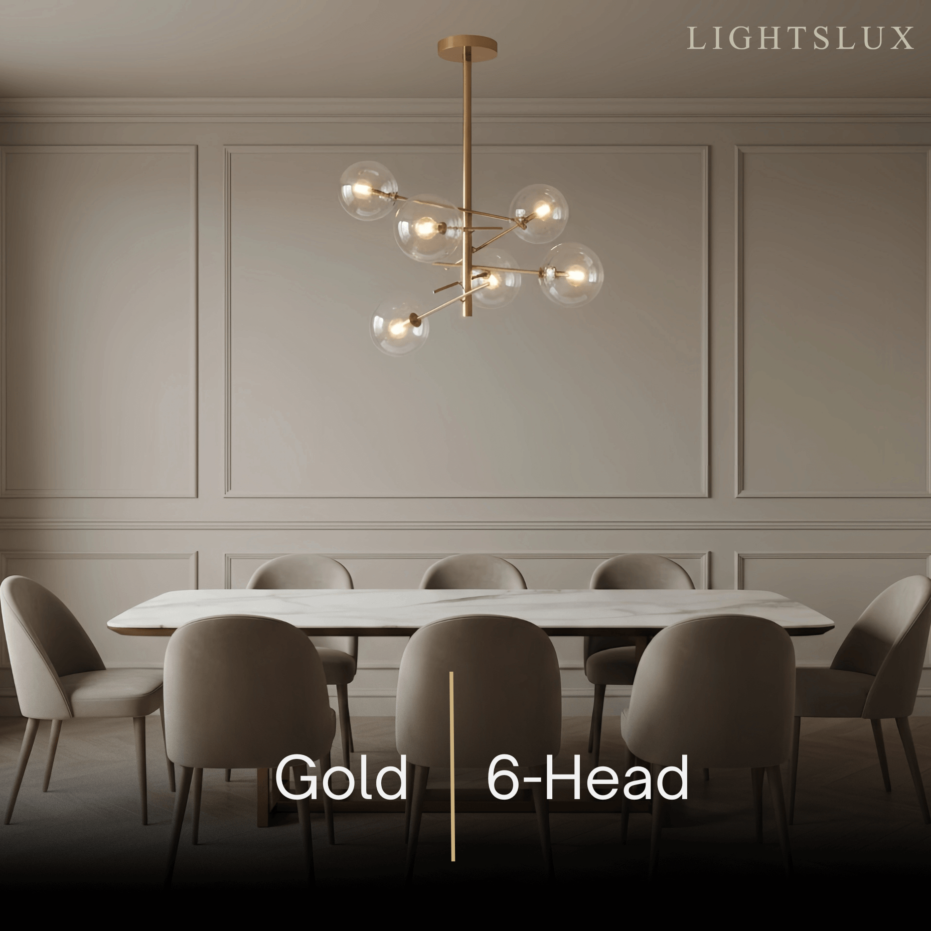 Nebula Royal Branch Glass Chandelier
