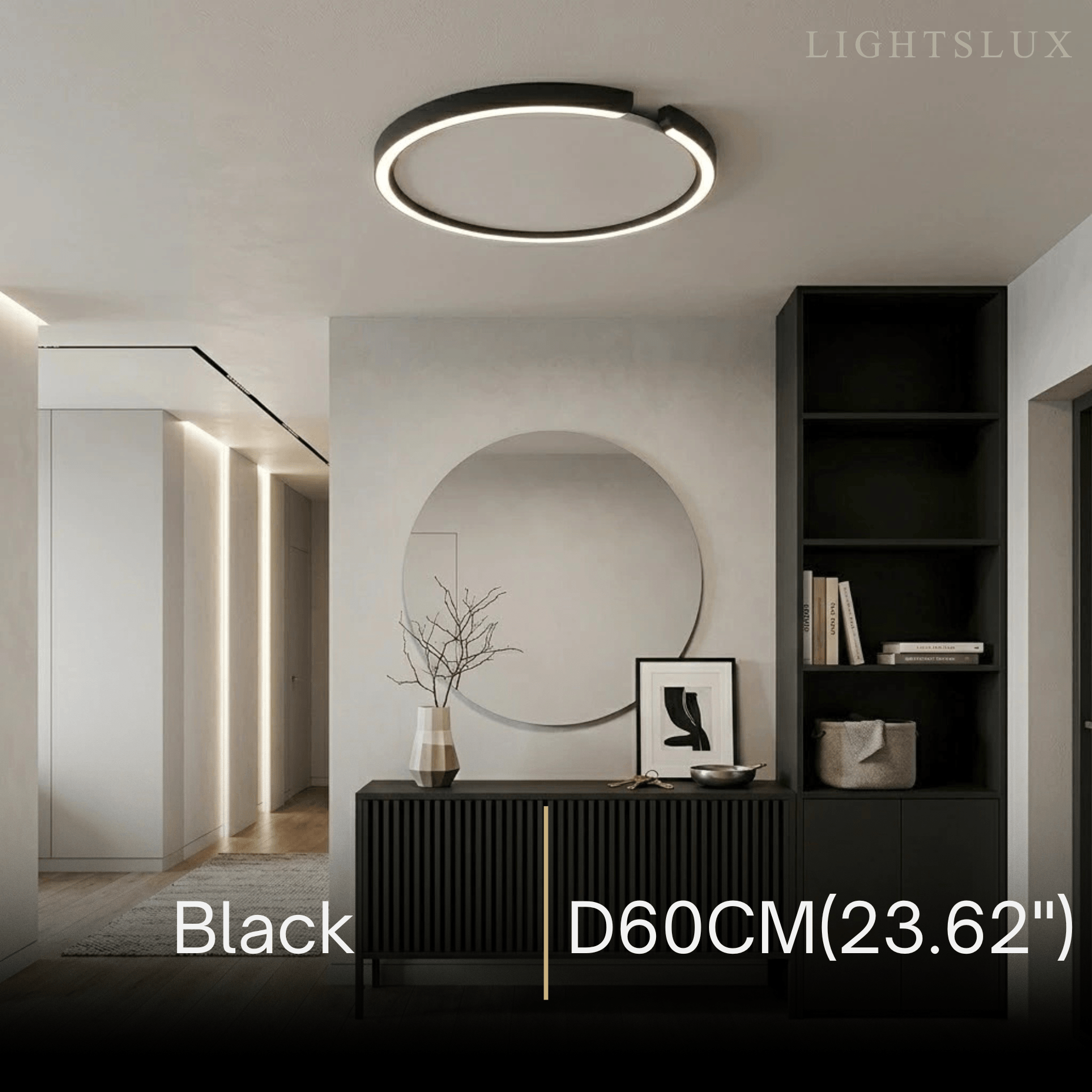 Embrace Modern Round LED Ceiling Light