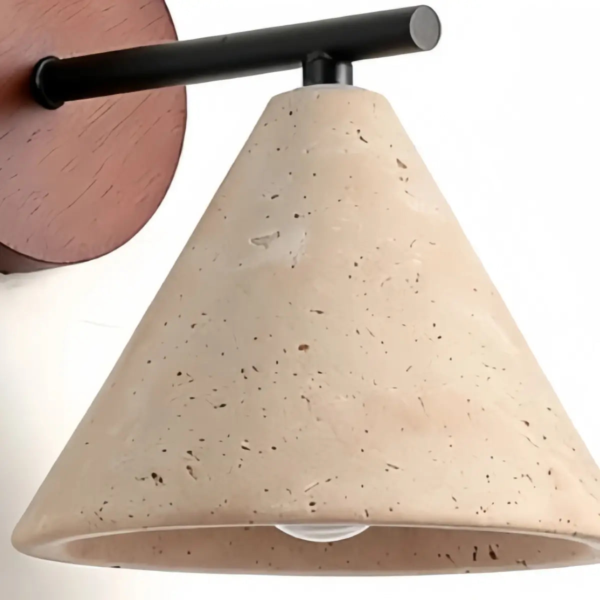 Strata Natural Wall Lamp--Travertine for Outdoor Yard