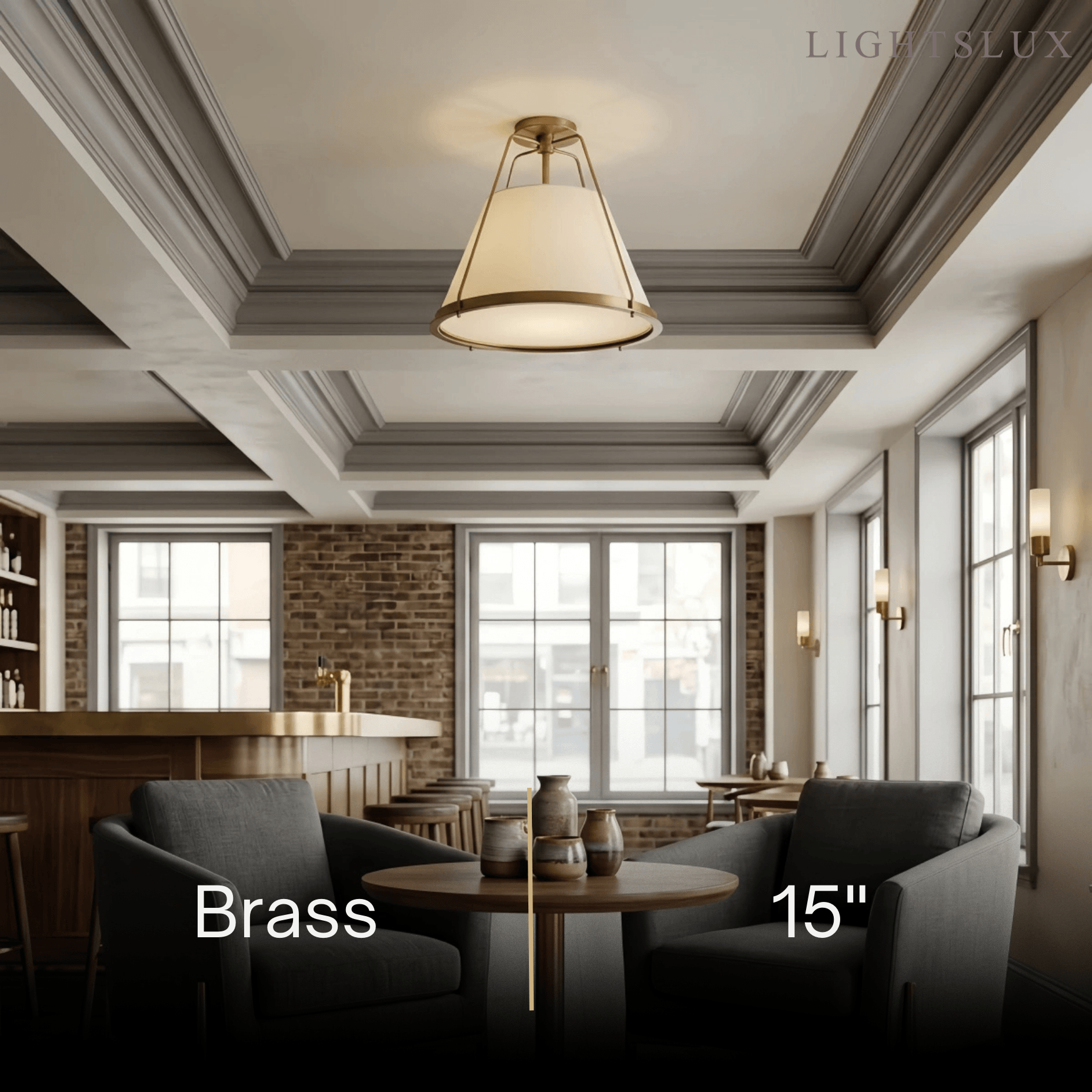 Modern Flushmount Ceiling Light