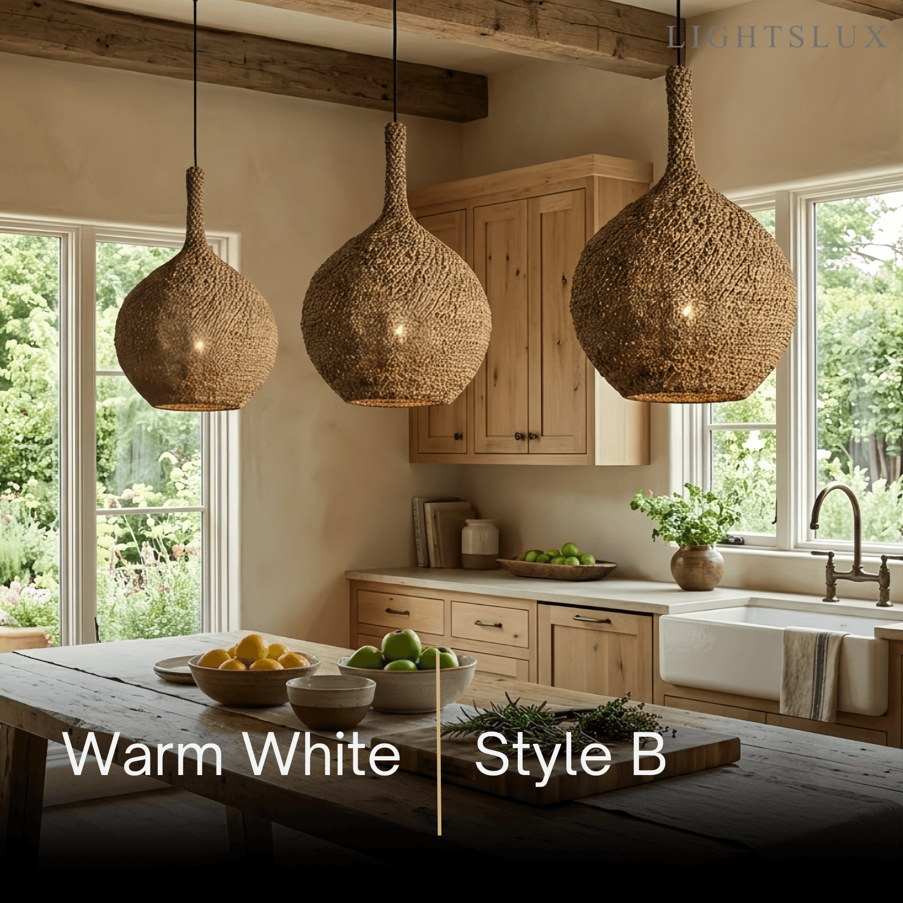 Bamburo Pendant Light