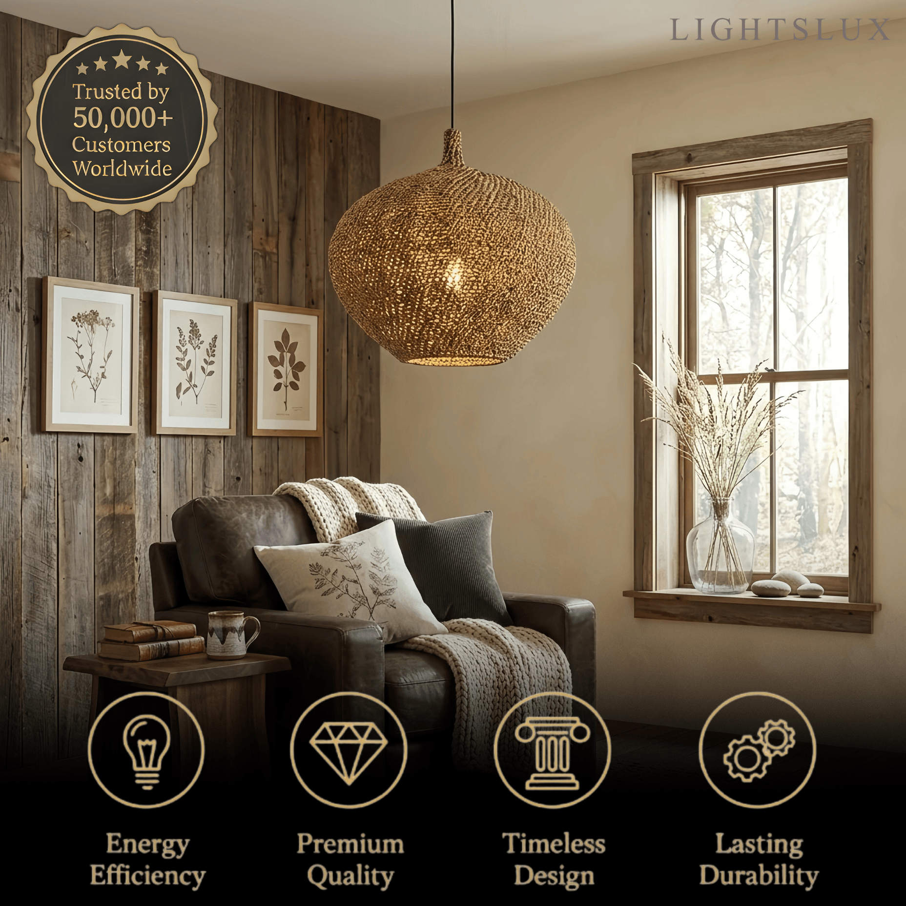 Bamburo Pendant Light