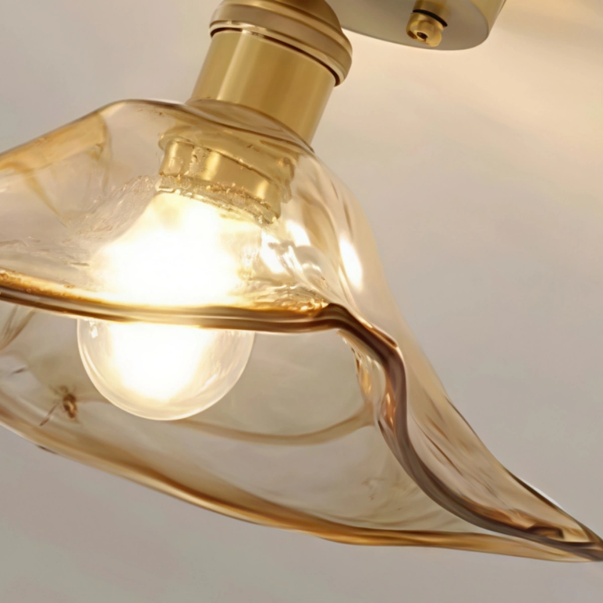 Vetro Vintage-Inspired Ceiling Light