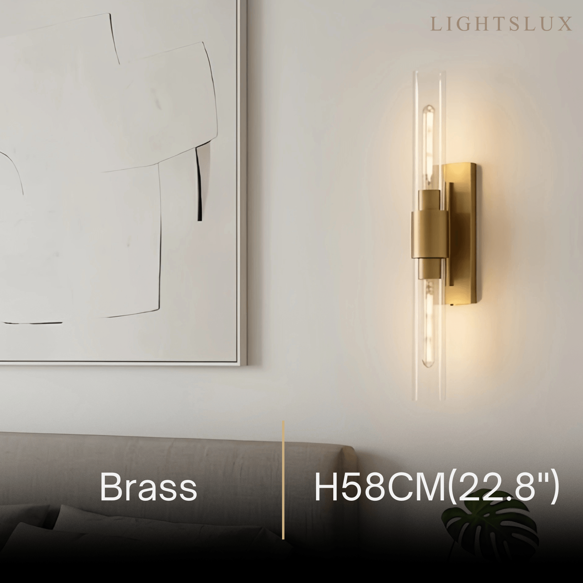 Lunara Minimalist LED Wall Lamp
