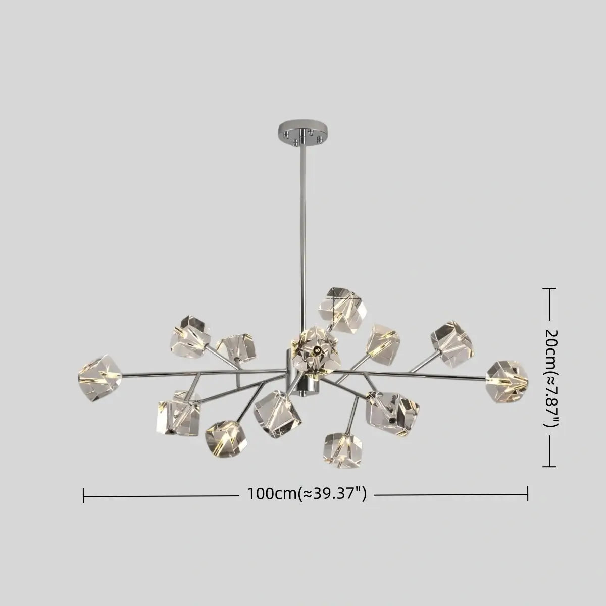 Stellar Modern Sputnik Chandelier