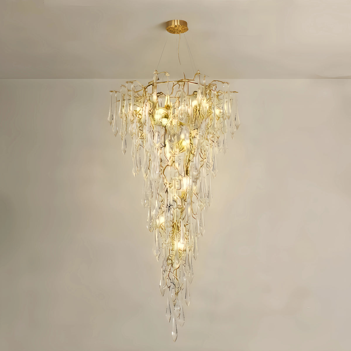 Excelis_Luxuryranch_Chandelier_Brass_Crystal