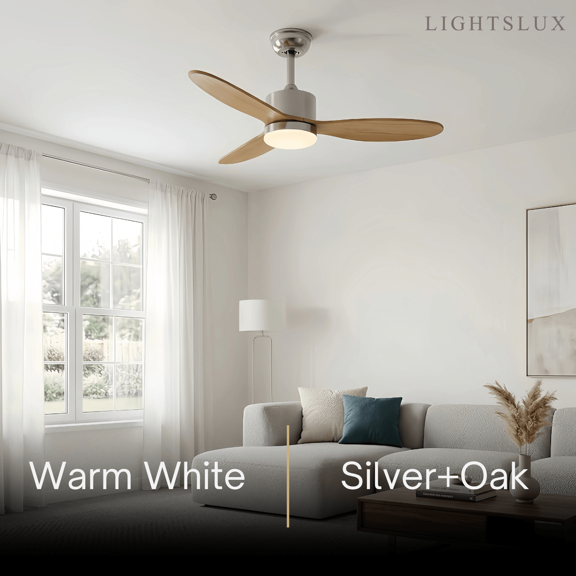 Vivara Minimalist Ceiling Fan Light