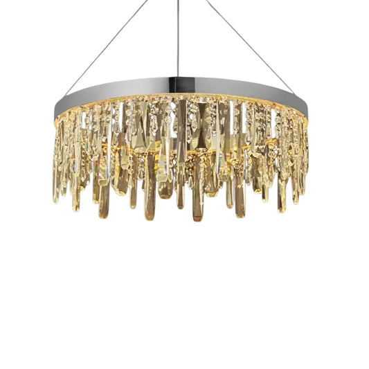 Velora Modern Crystal Drop Chandelier