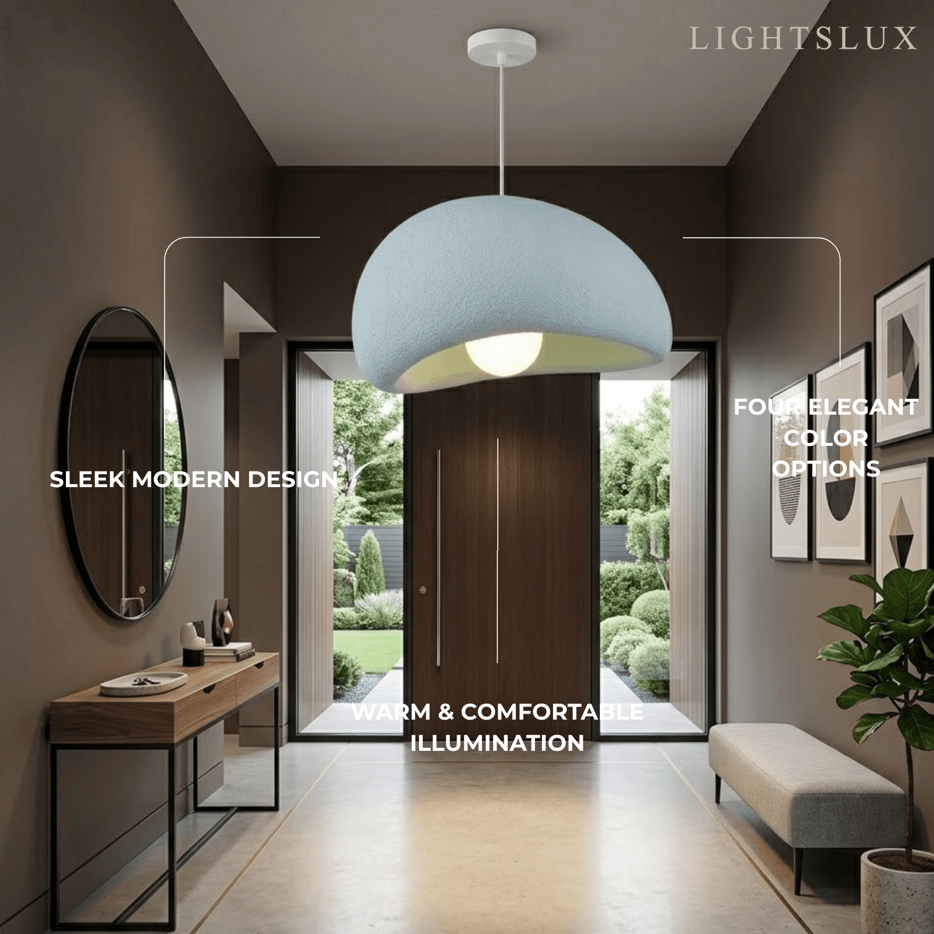Sandora Modern LED Pendant Light - Metal for Dinning Room