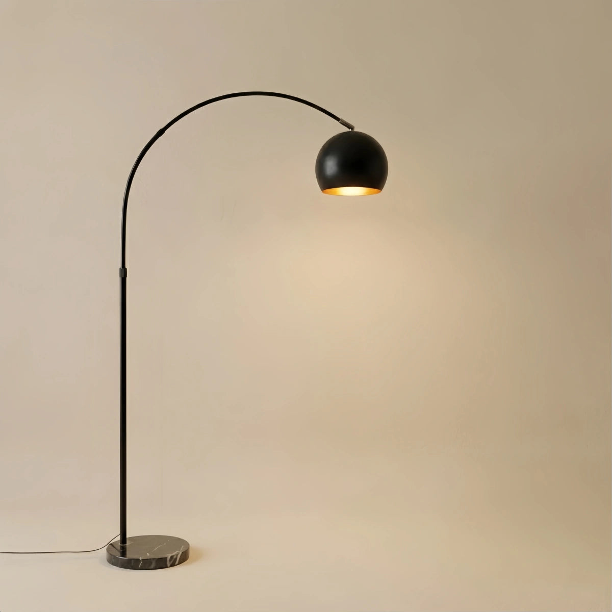 Velora Nordic Floor Lamp - Metal in Black/Blue/Gold/Pink for Bedroom
