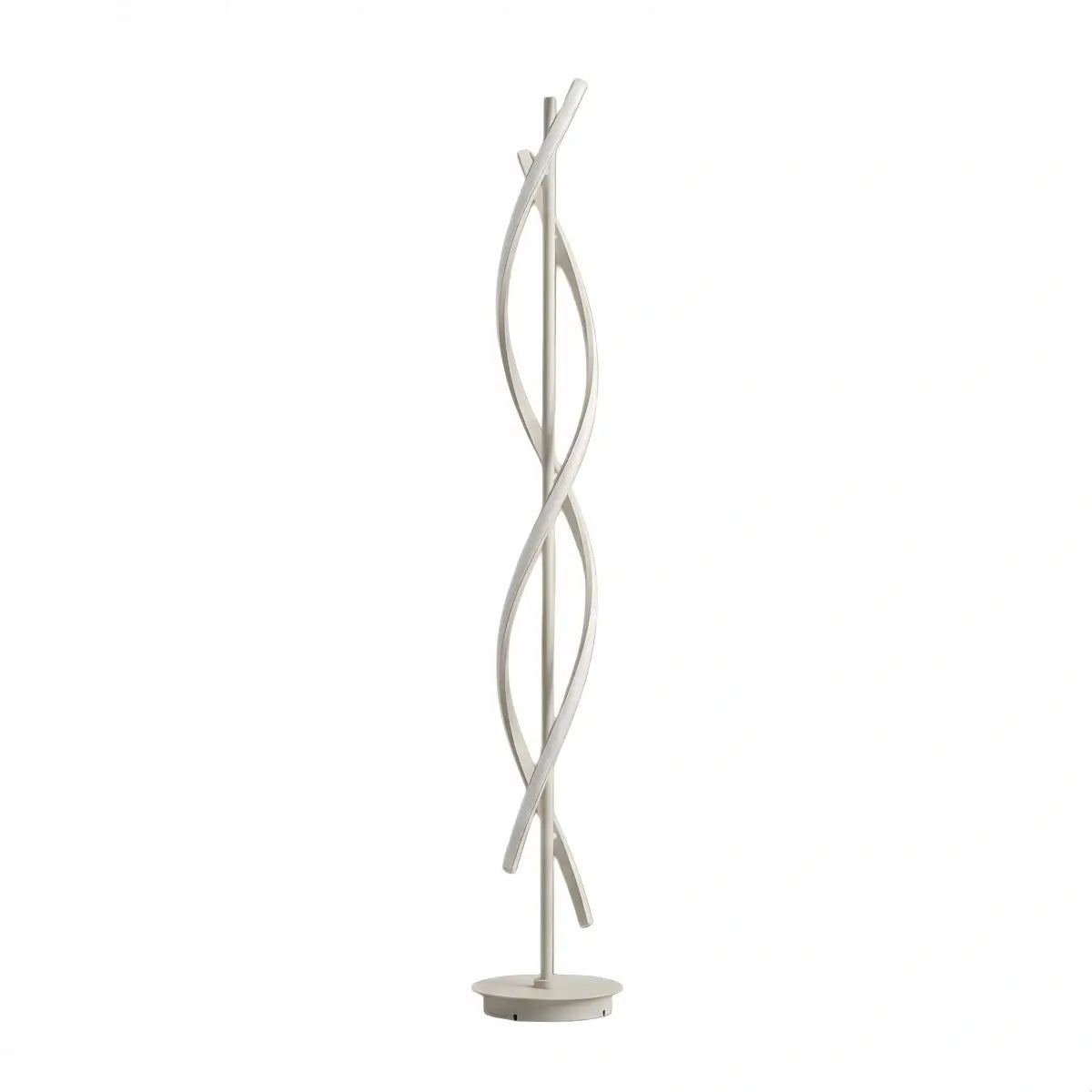 Arcato Modern Black & White Floor Lamp