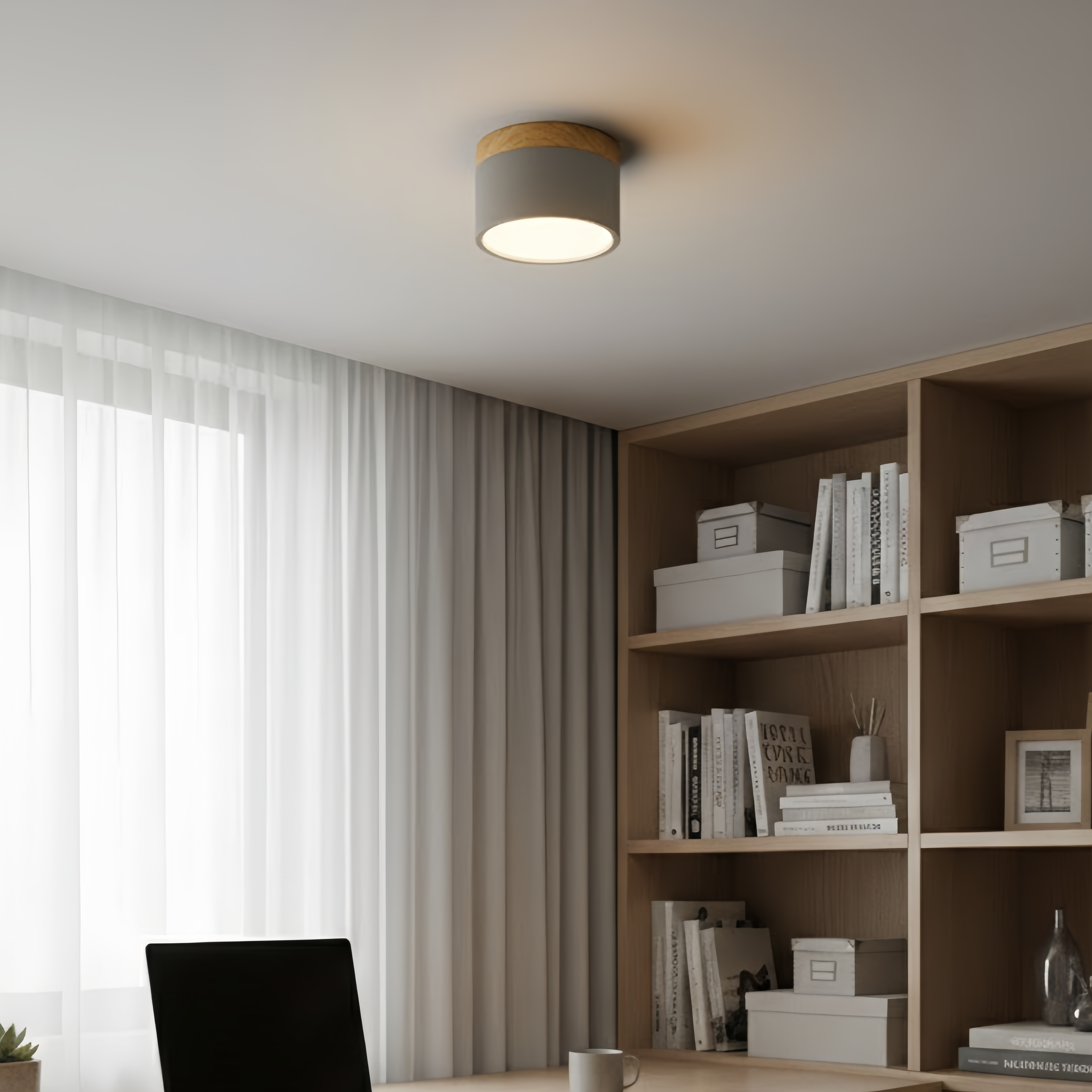 Morandia Modern Glass Pendant Light - Bread-Shaped Kitchen Island Lamp, 5 Colors 