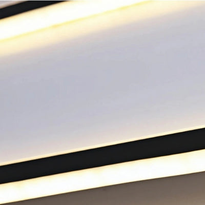 Arcato  Modern LED Ceiling Light – Metal/Silica Gel Fixture for Living Room