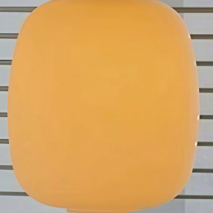Crema Retro White Outdoor Pendant Light Metal/Acrylic Lantern Design