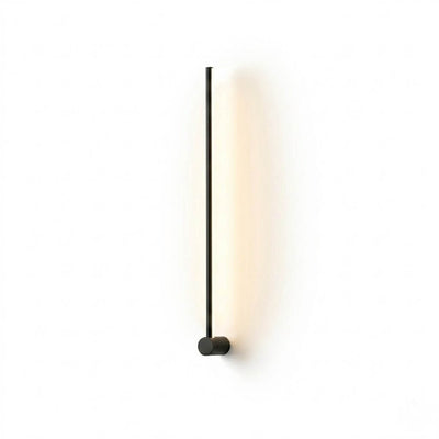Arcato Minimalist Linear Wall Lamp – Black Modern Light for Living/Bedroom