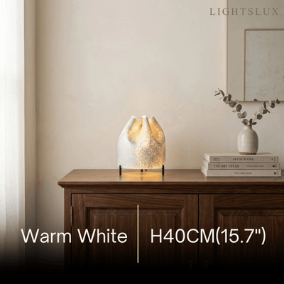 Crema Art Deco Floor Lamp - Iron Frame - 3 Sizes for Bedroom Study