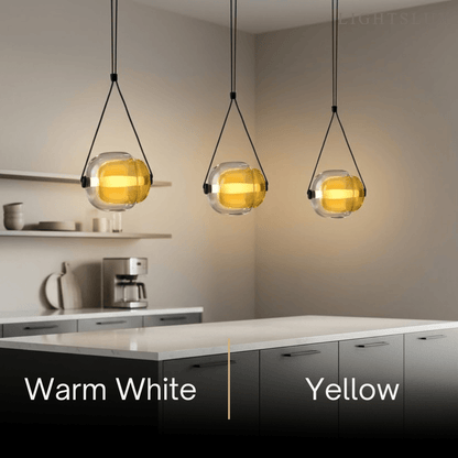 Morandia Modern Minimalist Glass Pendant Light