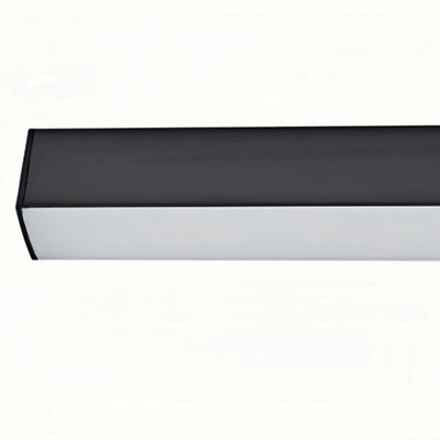 Arcato Minimalist Linear LED Ceiling Light – Black for Living Room