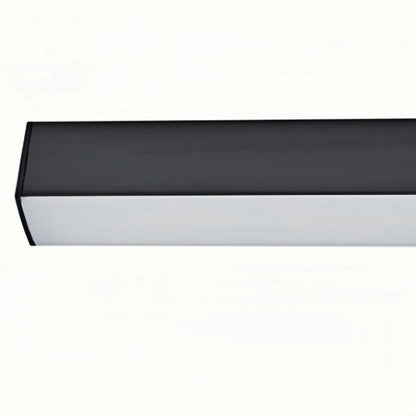 Arcato Minimalist Linear LED Ceiling Light – Black for Living Room