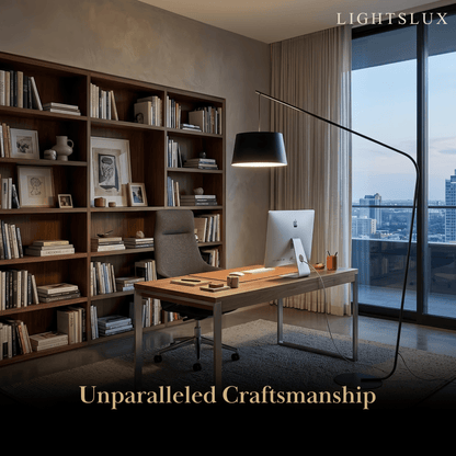 Velora Modern Black Floor Lamp