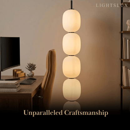Velora Modern White Floor Lamp