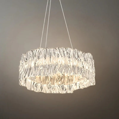 Pendant Light – White/Gold/Chrome Acrylic for Living Room