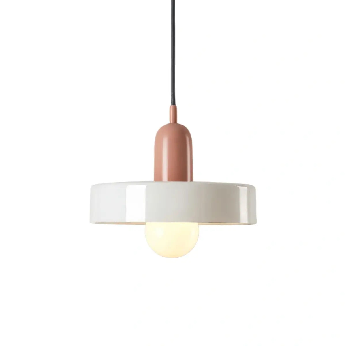 Morandia Nordic Pendant Light - Round Glass Shade for Living/Dining Room