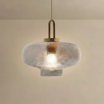  Industrial Glass Bottle Pendant Light – Clear Metal Fixture for Kitchen, 4 Styles