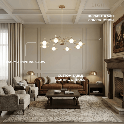 Nebula Modern Crystal Chandelier
