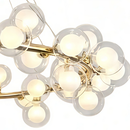 Nebula Modern Gold Chandelier